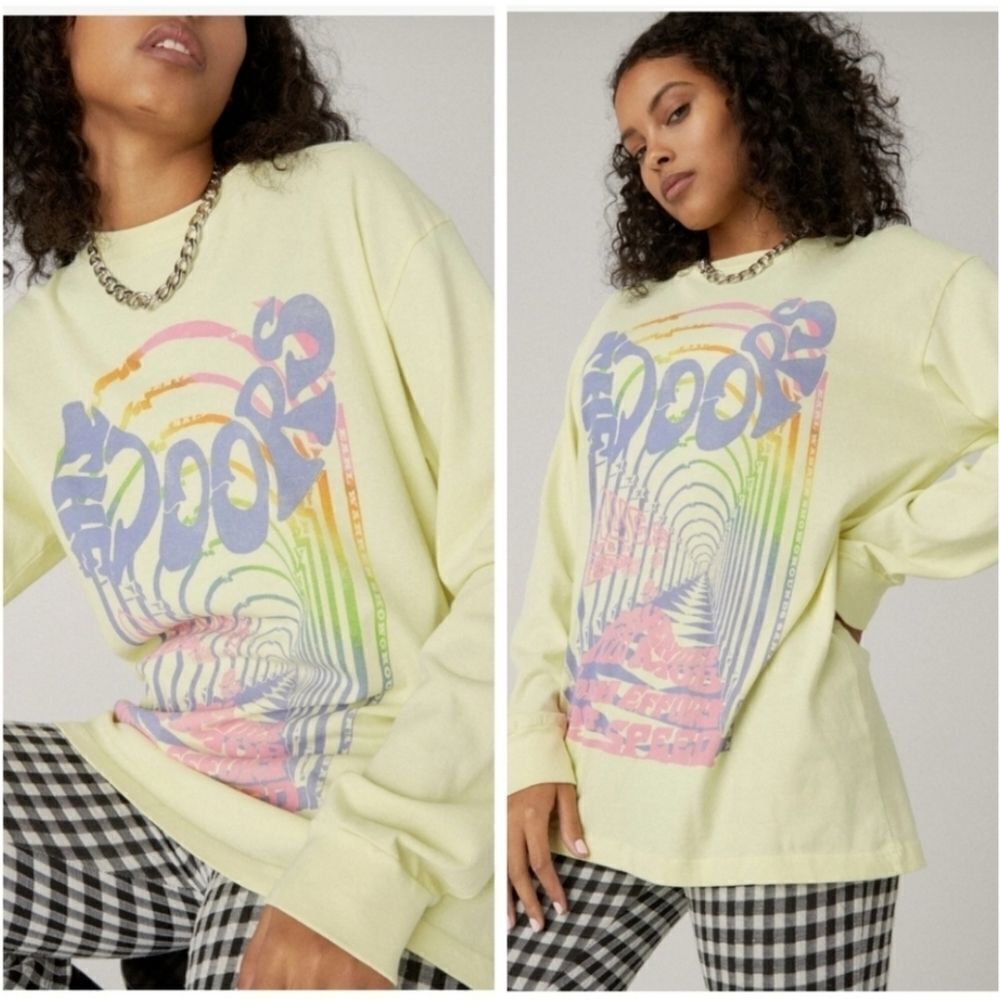 Nwot Daydreamer The Doors 1967 Oversized Long Sleeve